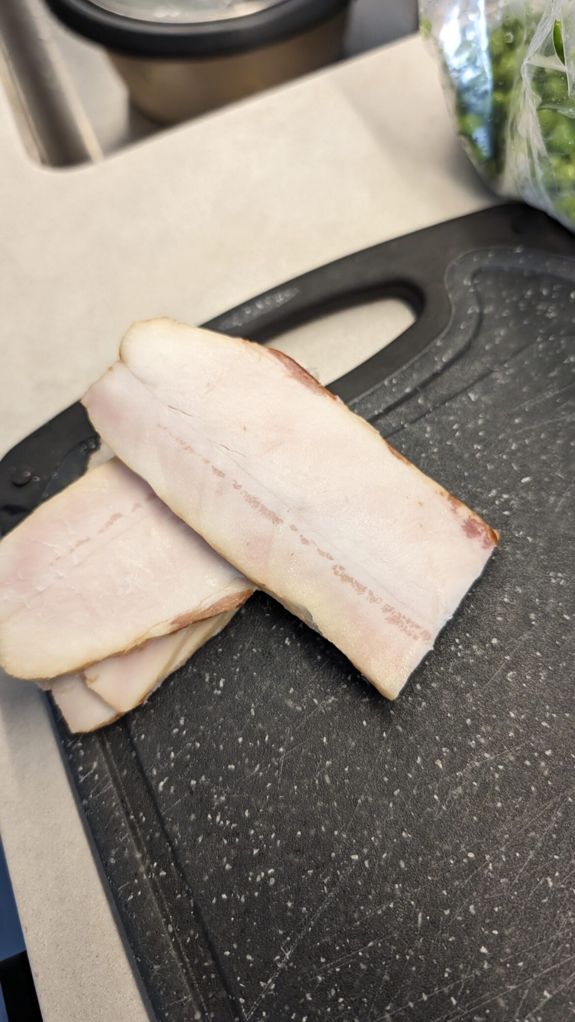 Bacon I received today was 100% fat