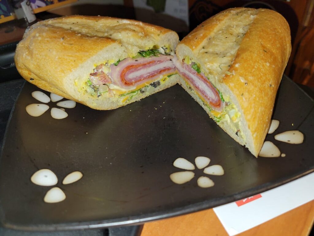 Another sandwich, courtesy of my wife