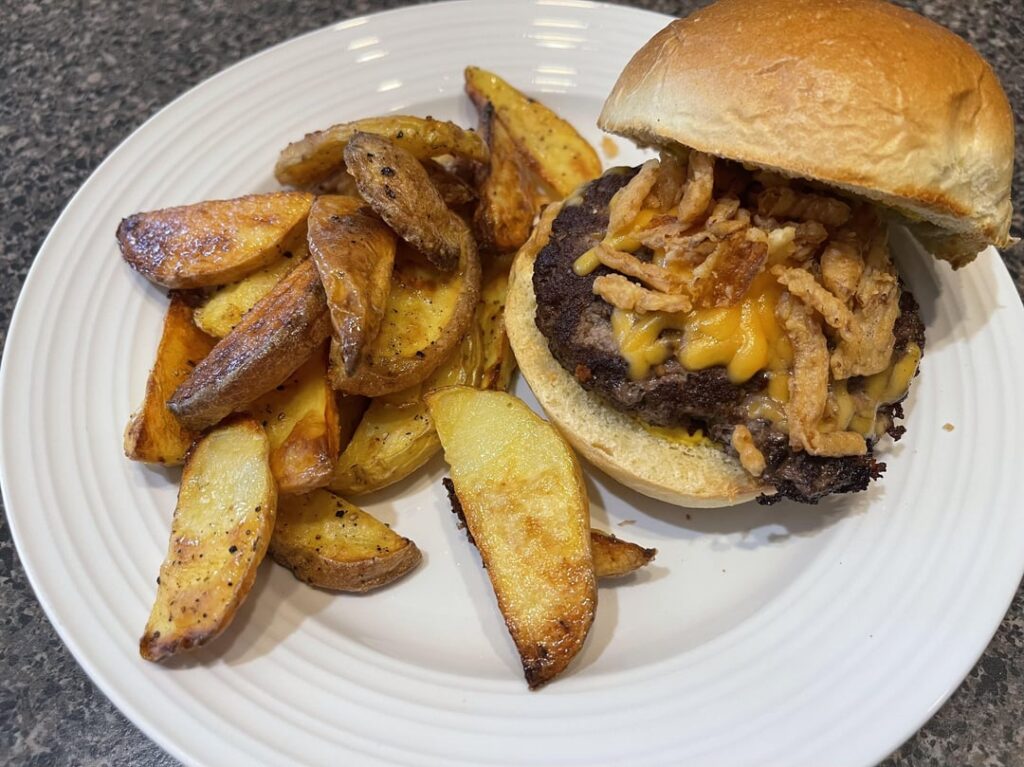 Grilled Onion Cheeseburgers. Review Below ⬇️ Grilled Onion Cheeseburgers. Review Below ⬇️