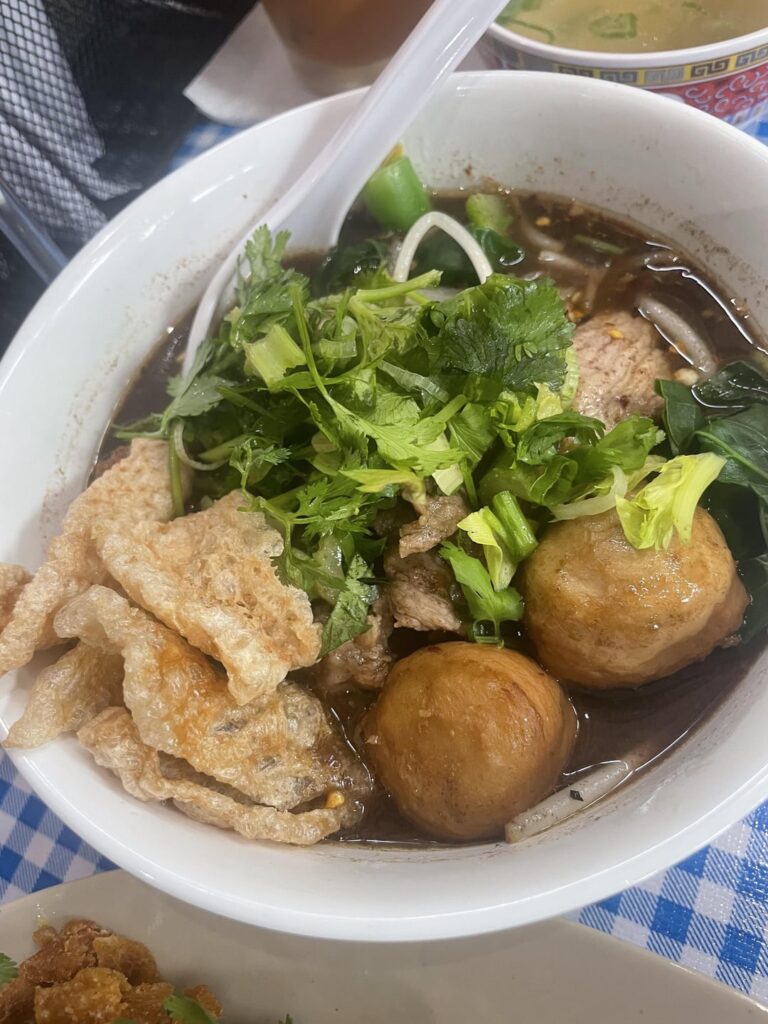 P Thai’s Khao Man Gai & Noodles Soft (re)opening was today