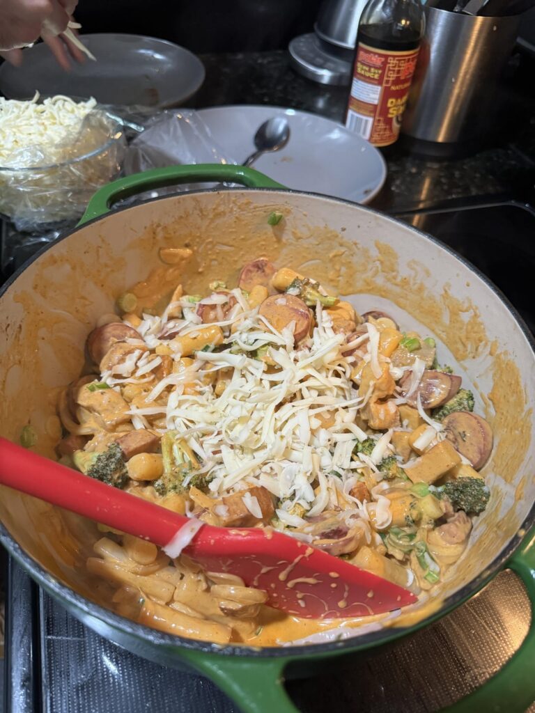 I made rose tteokbokki