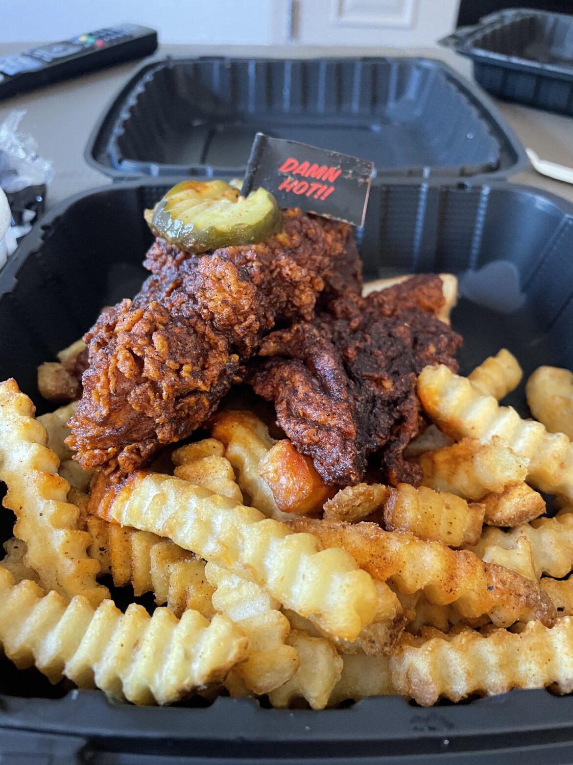 Hattie B’s chicken in Nashville, TN