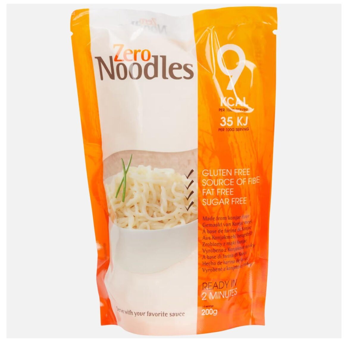 Konjac noodles aftermath