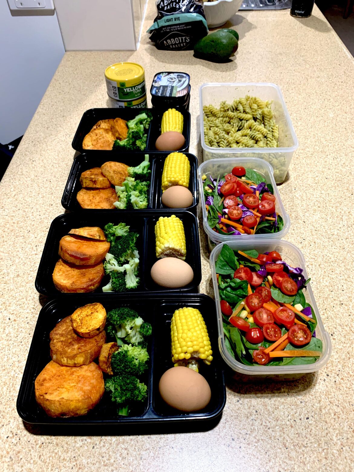 No meat meal prep