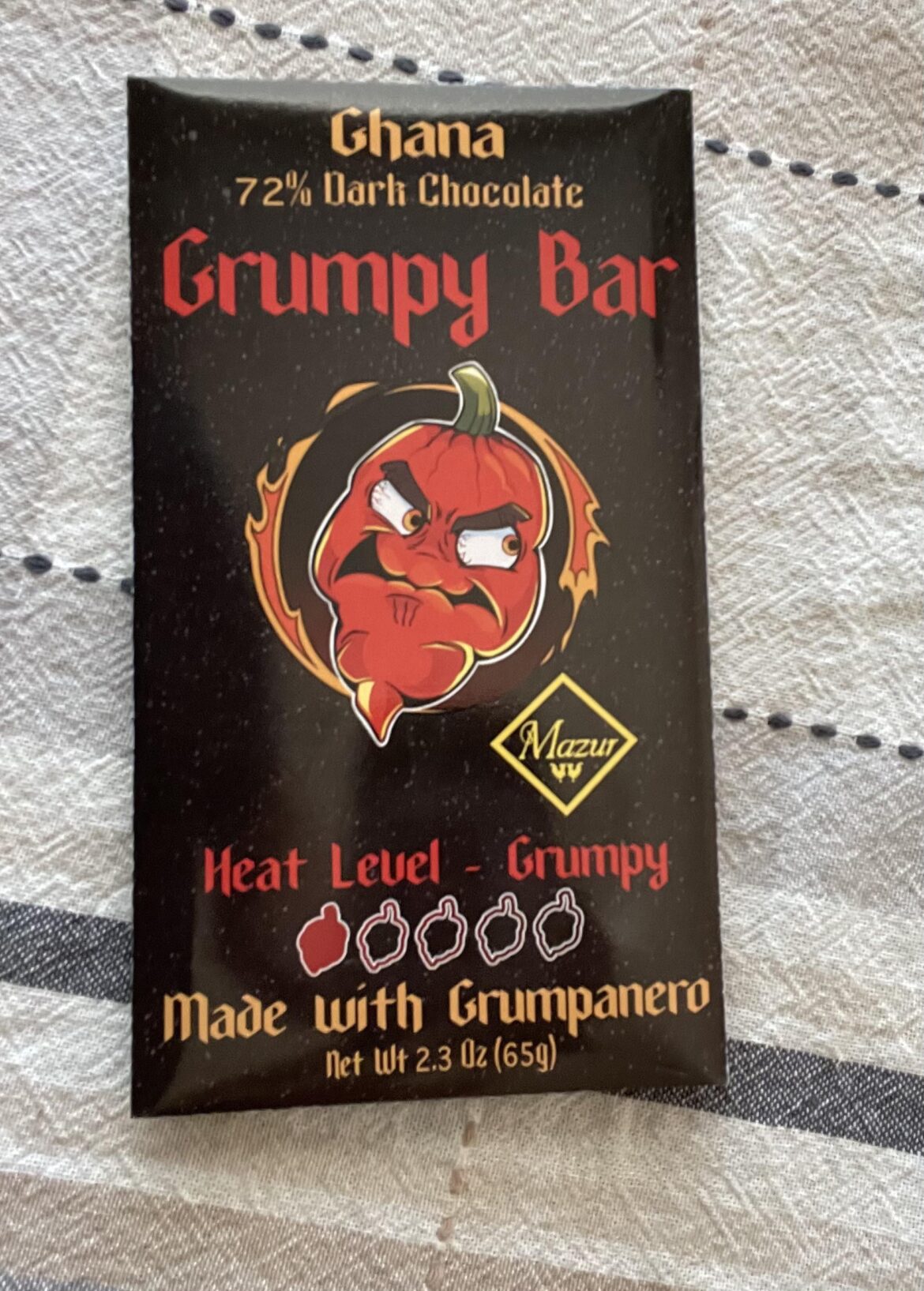 Grumpy Bar is actually spicy!