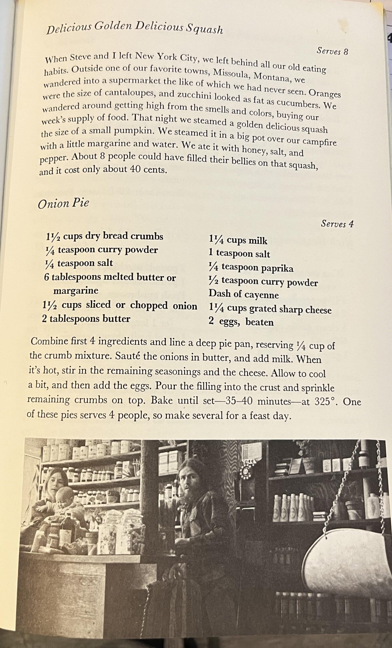 Onion Pie (FEAST a tribal cookbook by the True Light Beavers) - Dining ...