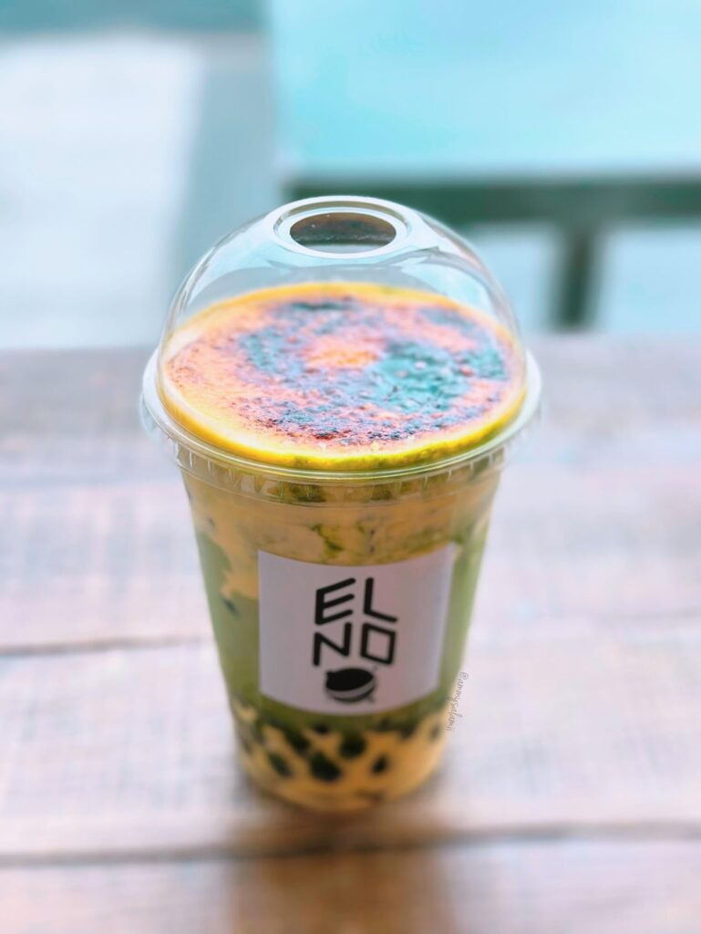 [OC] Matcha Creme Brulee Latte, Salted Vietnamese Coffee, & Shaken Espresso Boba