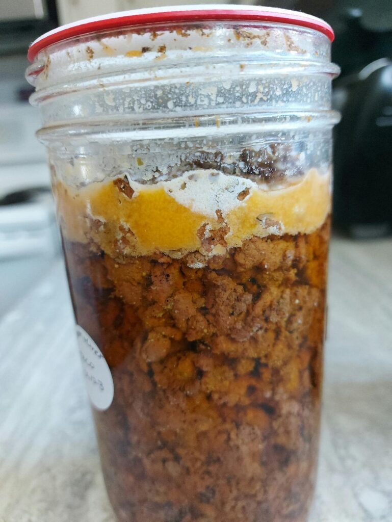 First time canning beef, is this normal?