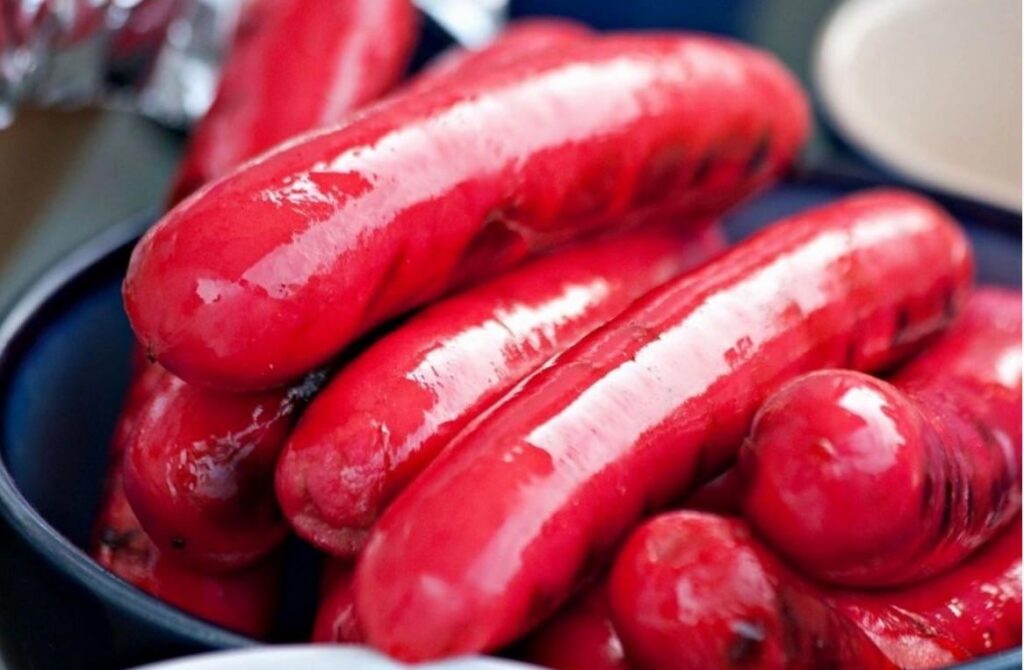 Any red hot dogs in town?
