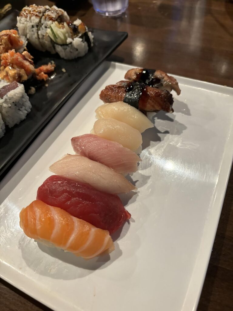 AYCE Sushi for dinner