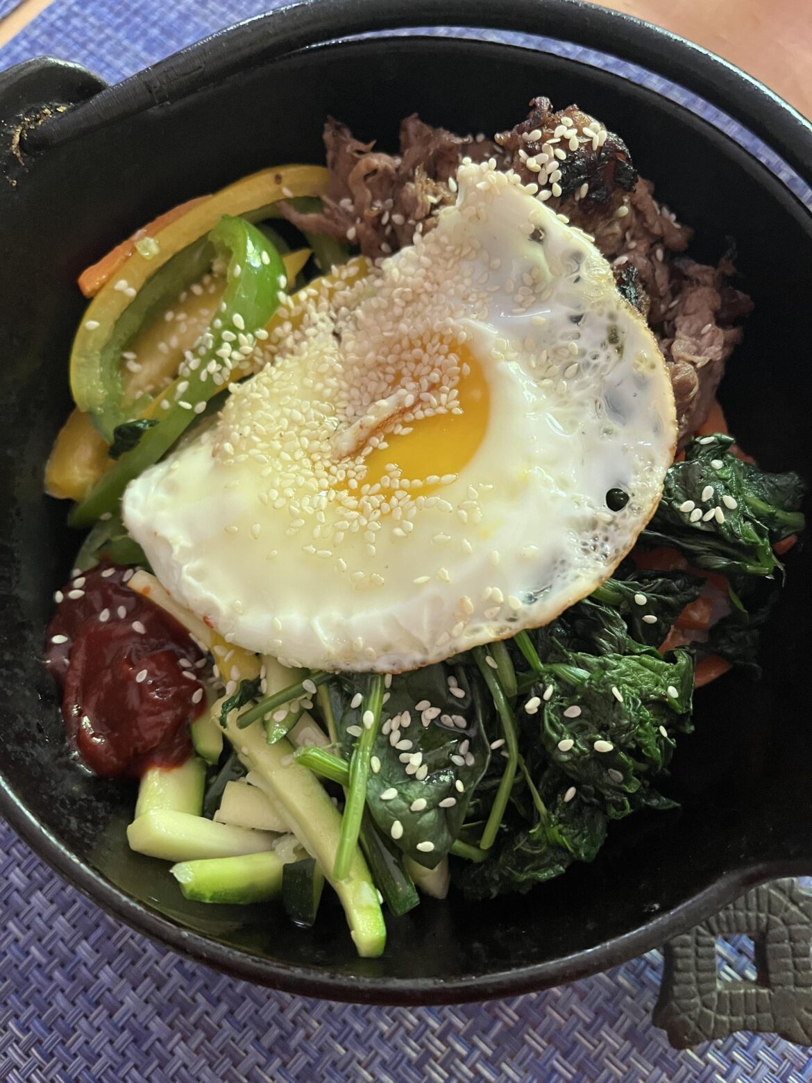 Made some bibimbap today