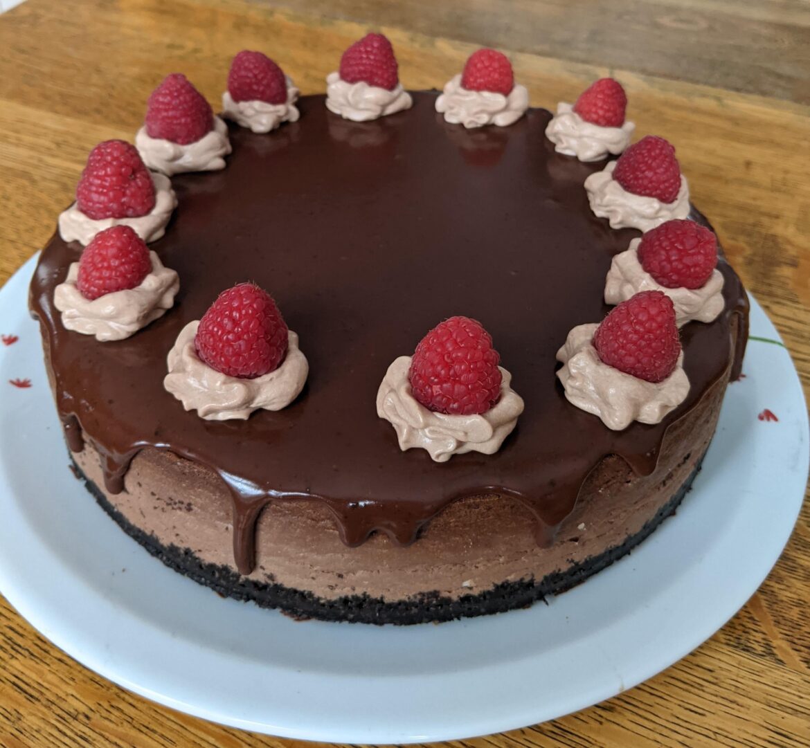 First attempt making cheesecake