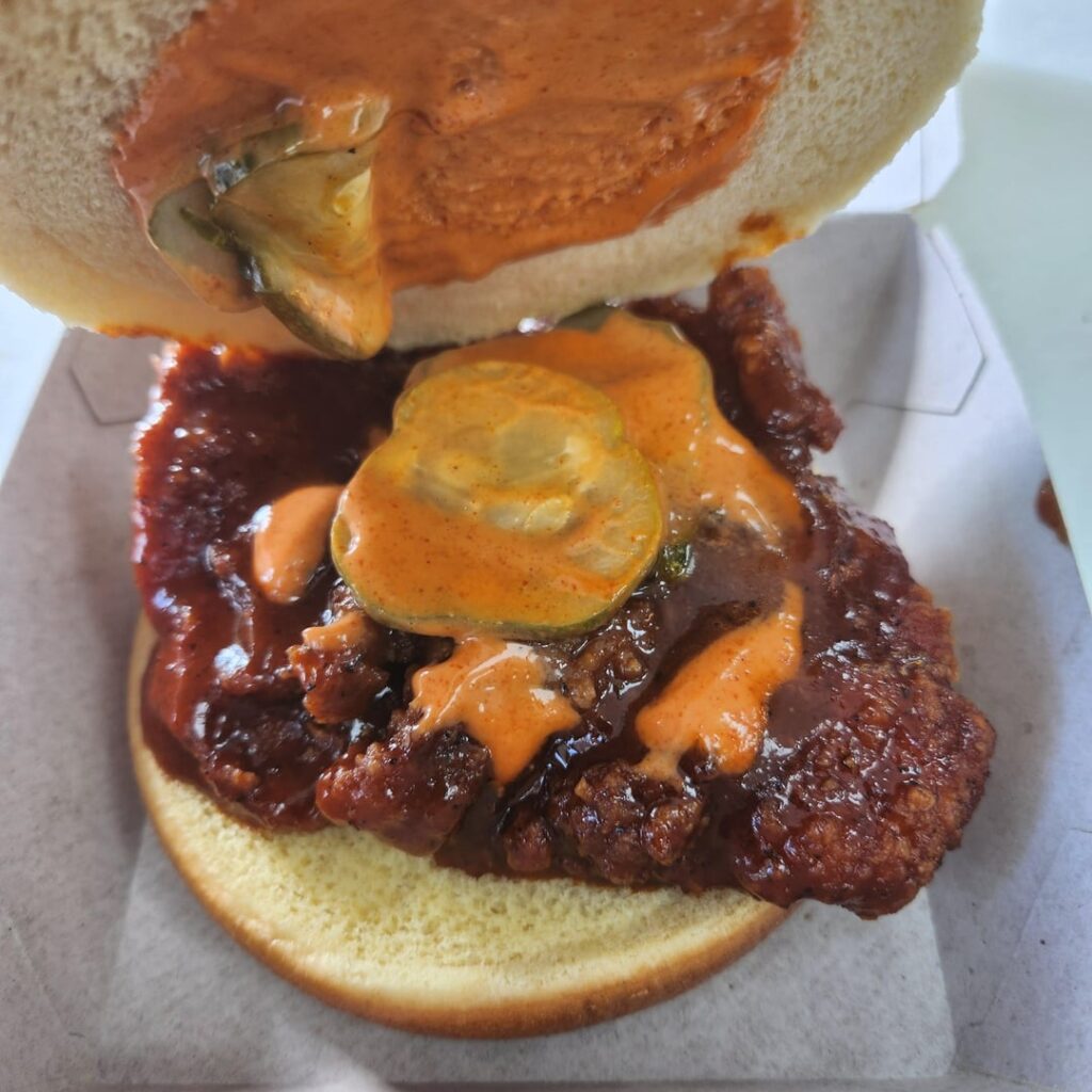 It's spicy enough to get your snot rolling but not enough to make you sweat.