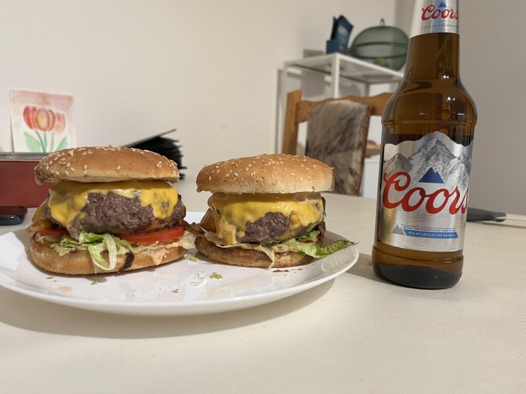 Made my first juicy lucy today