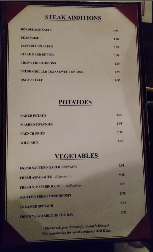 Taylor’s Steak House