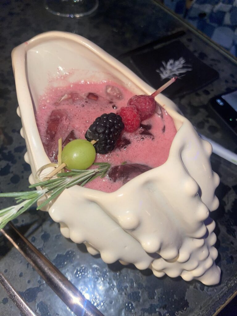 Went a fancy birthday dinner and they served me a drink from this. It was HEAVY.