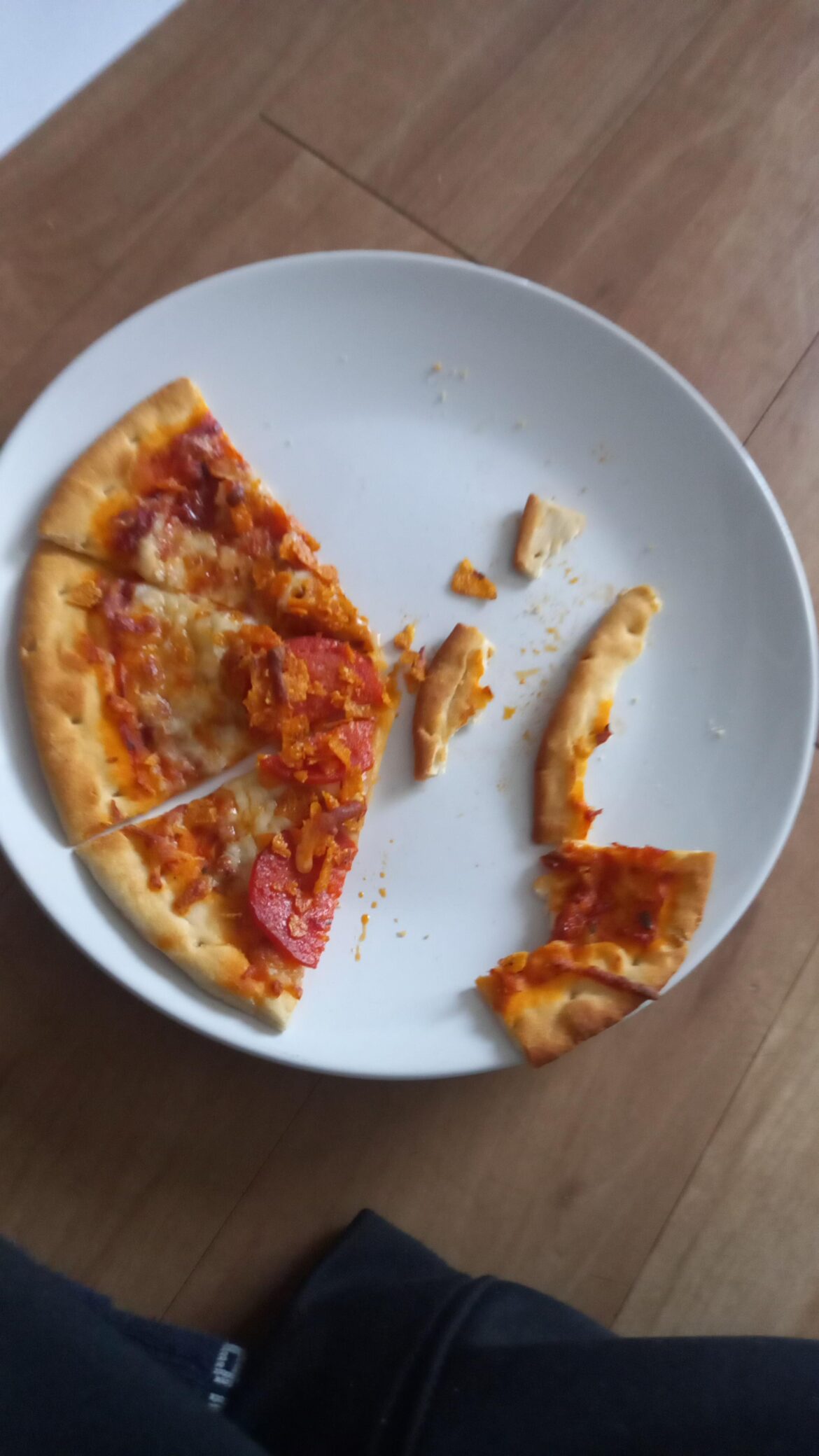 Like my dorito pizza?