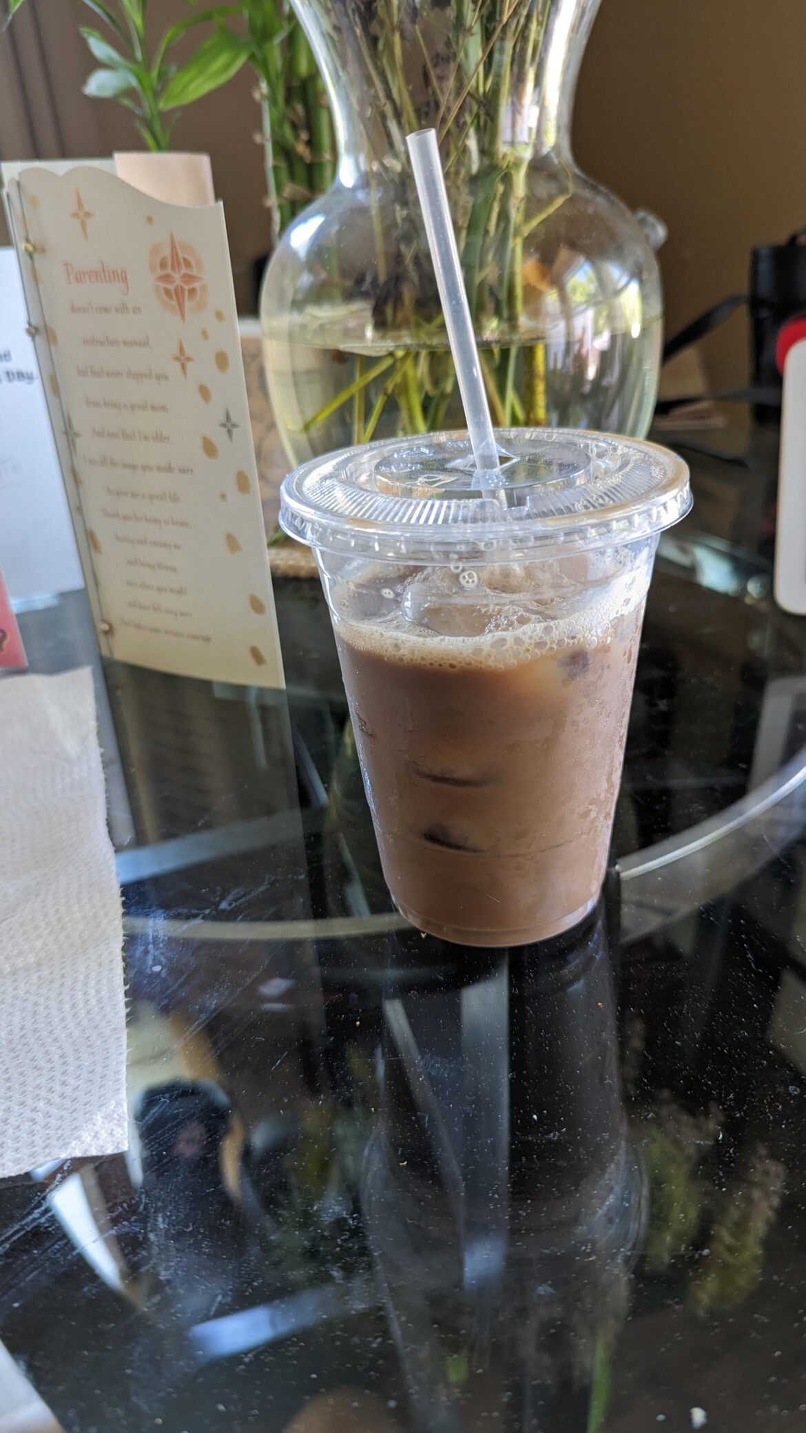 Iced coffee