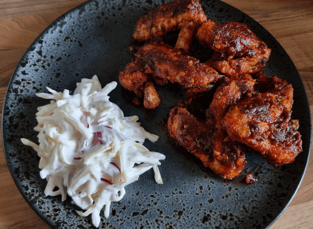 Spicy Garlic + Honey Butter Wings