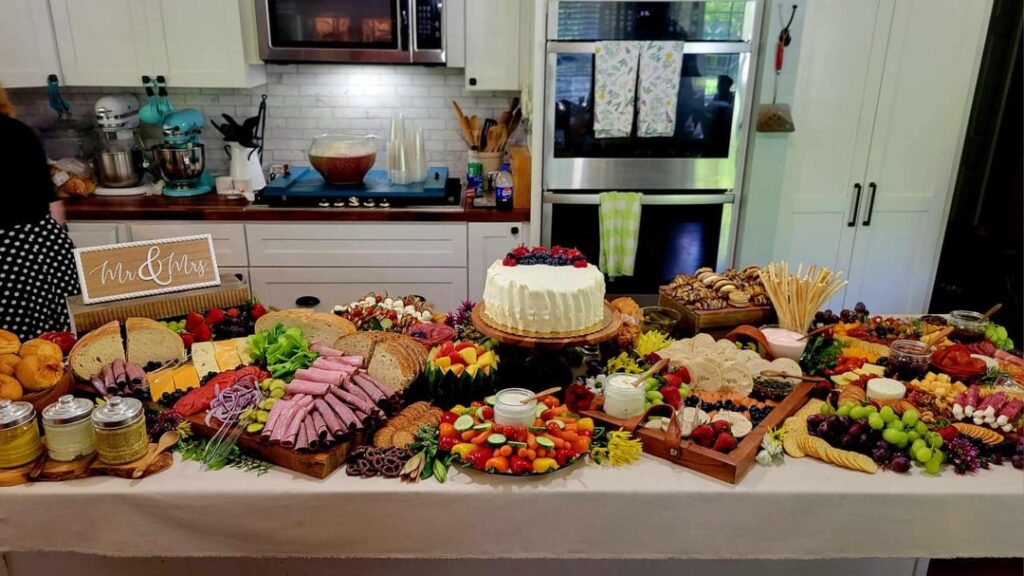 Small reception charcuterie