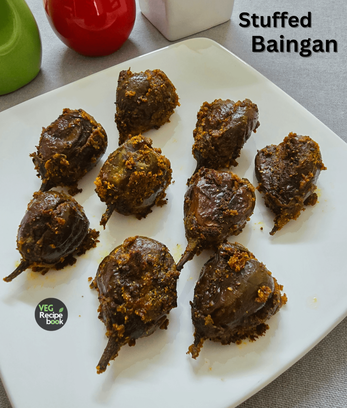 Quick Bharwa Baingan Recipe | Stuffed Eggplant Recipe Indian style