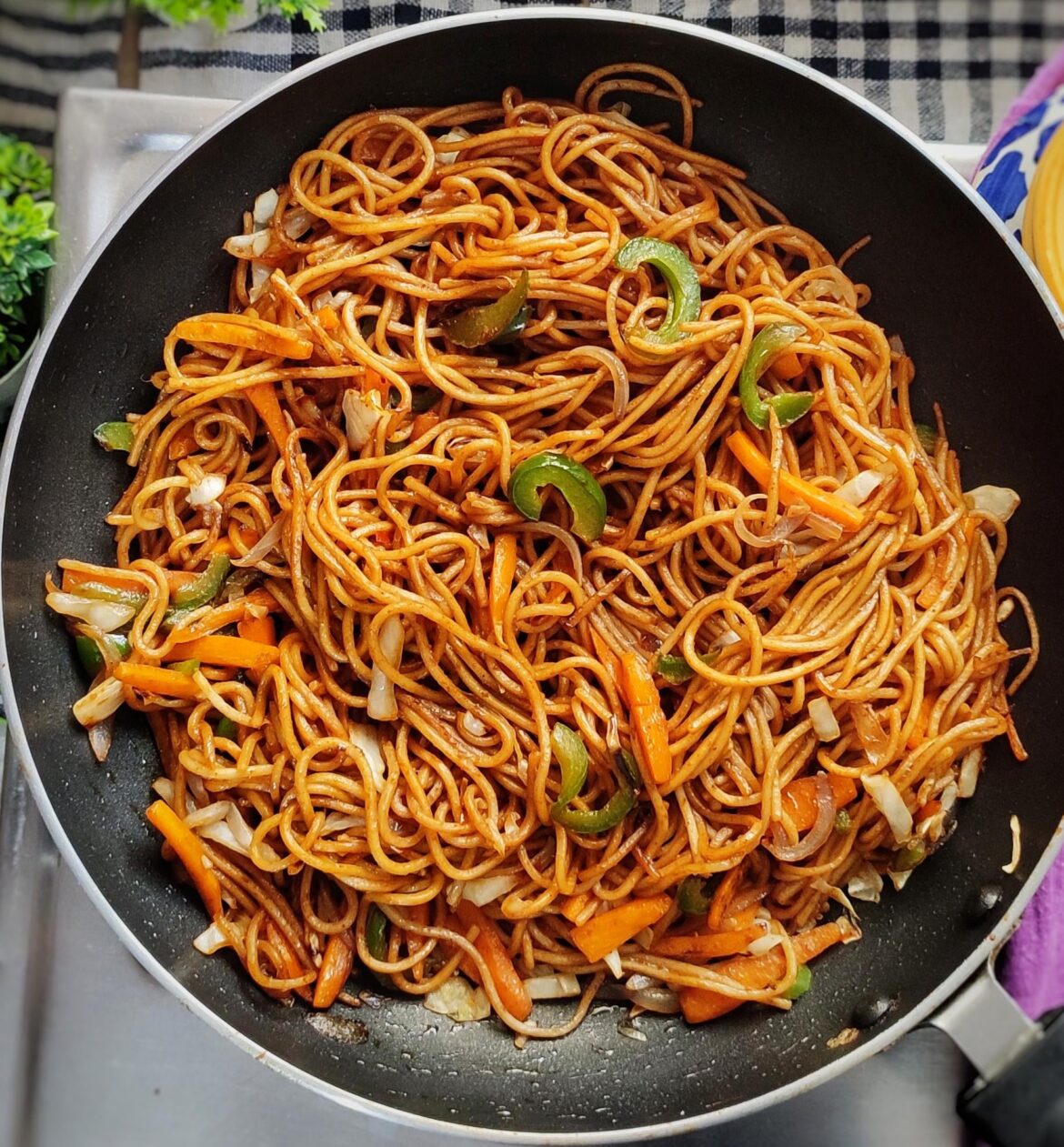 Veg Chowmein Noodles 😋