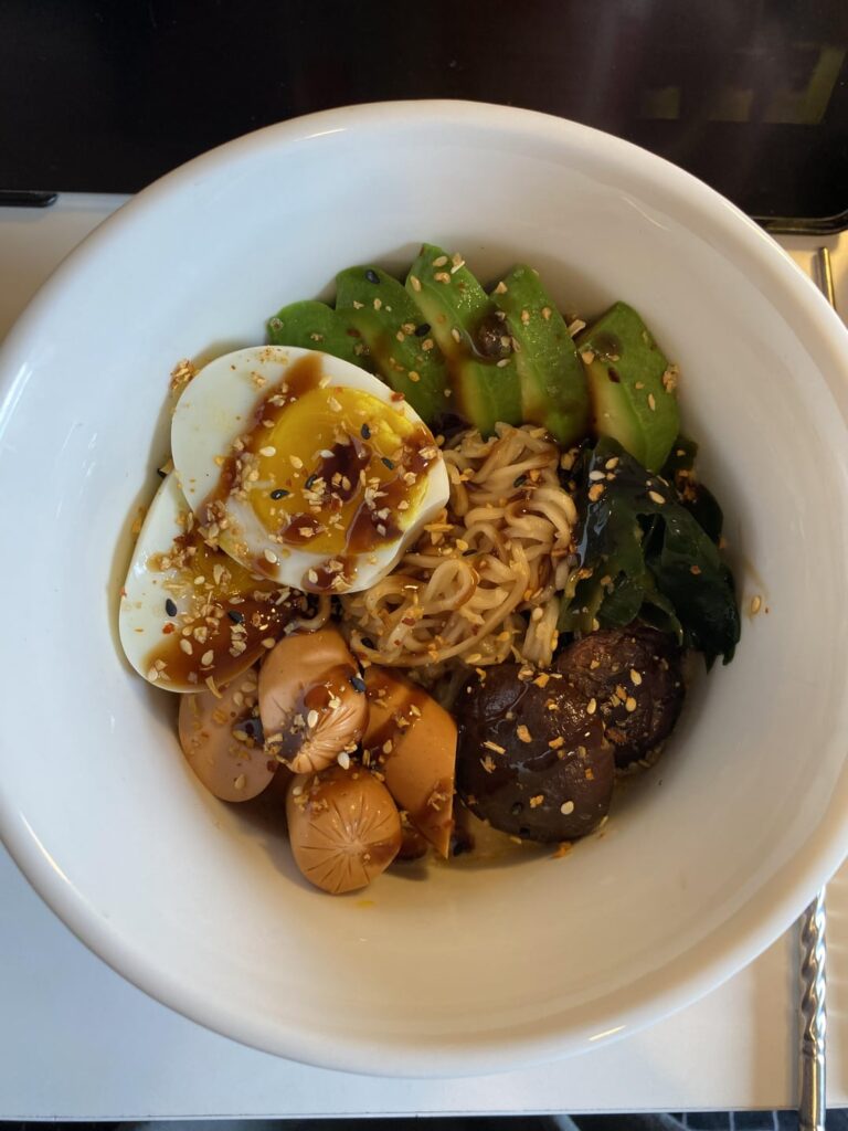 Avocado breakfast bowl