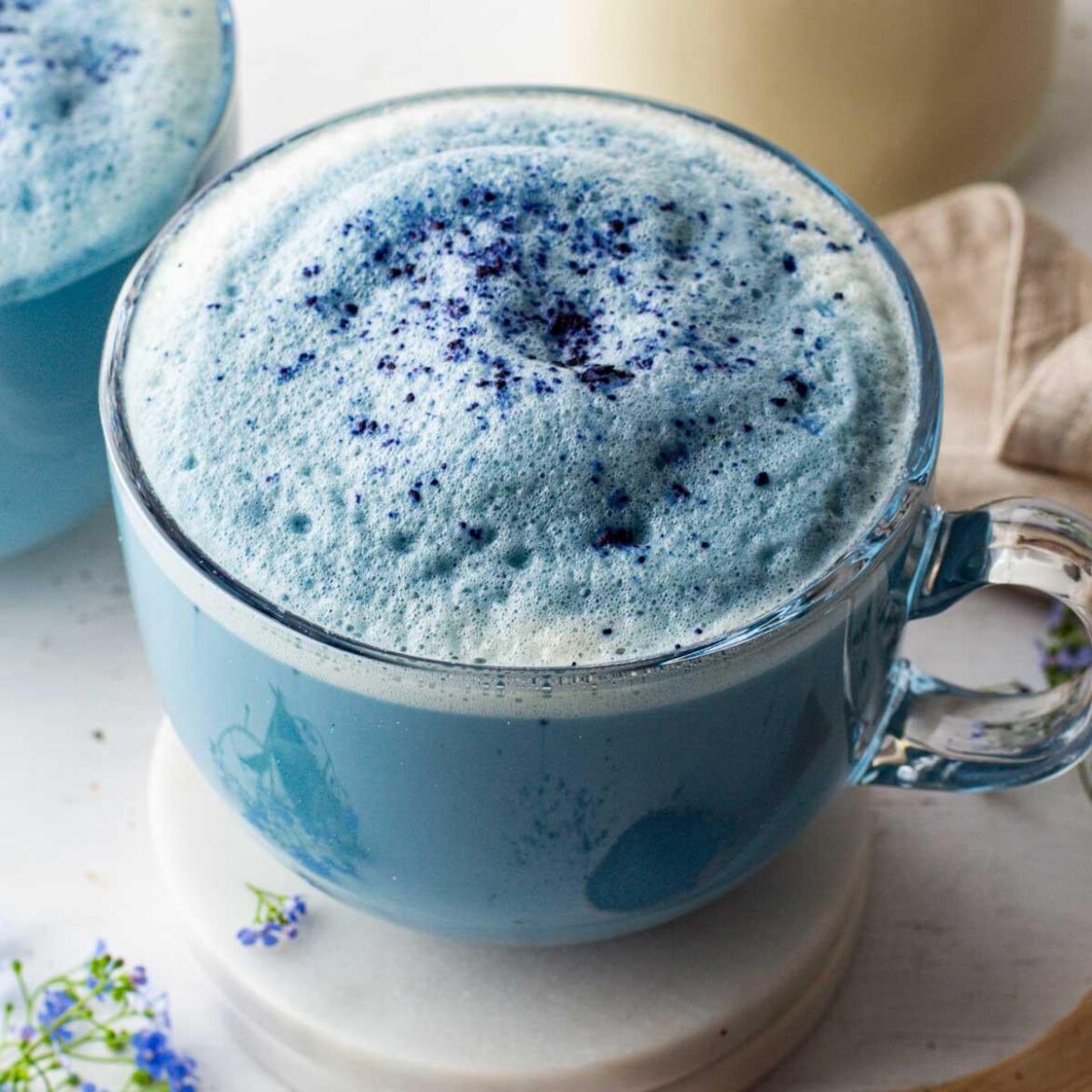 Vegan Blue Matcha Latte!