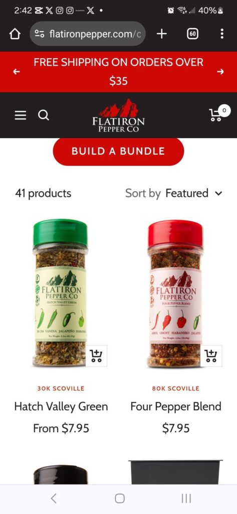 Has anyone tried Flatiron Pepper Co. Spicy pepper flake mixes? Looking to see if they are worth it.