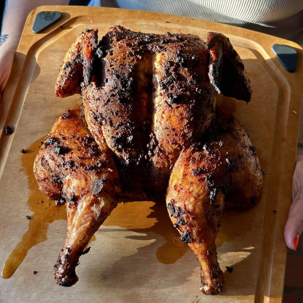 Kenji’s Peruvian style chicken