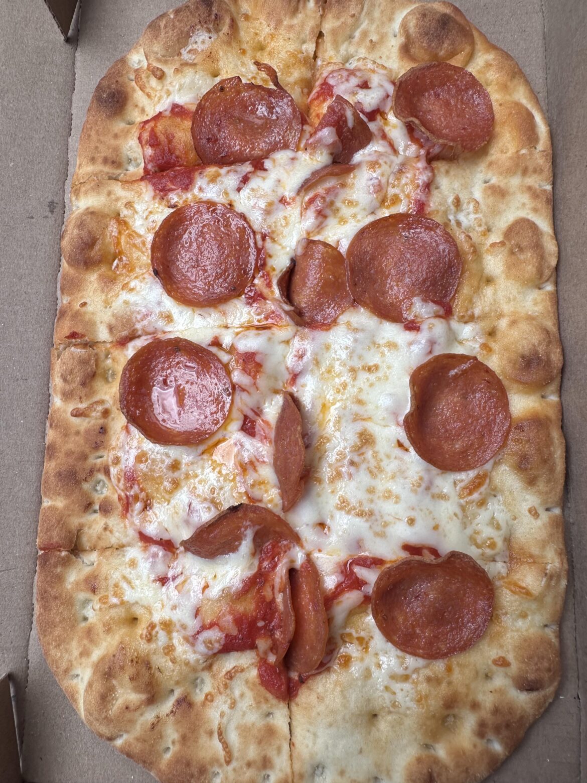 Tim Horton’s pizza… nothing like picture Tim Horton's pizza... nothing like picture