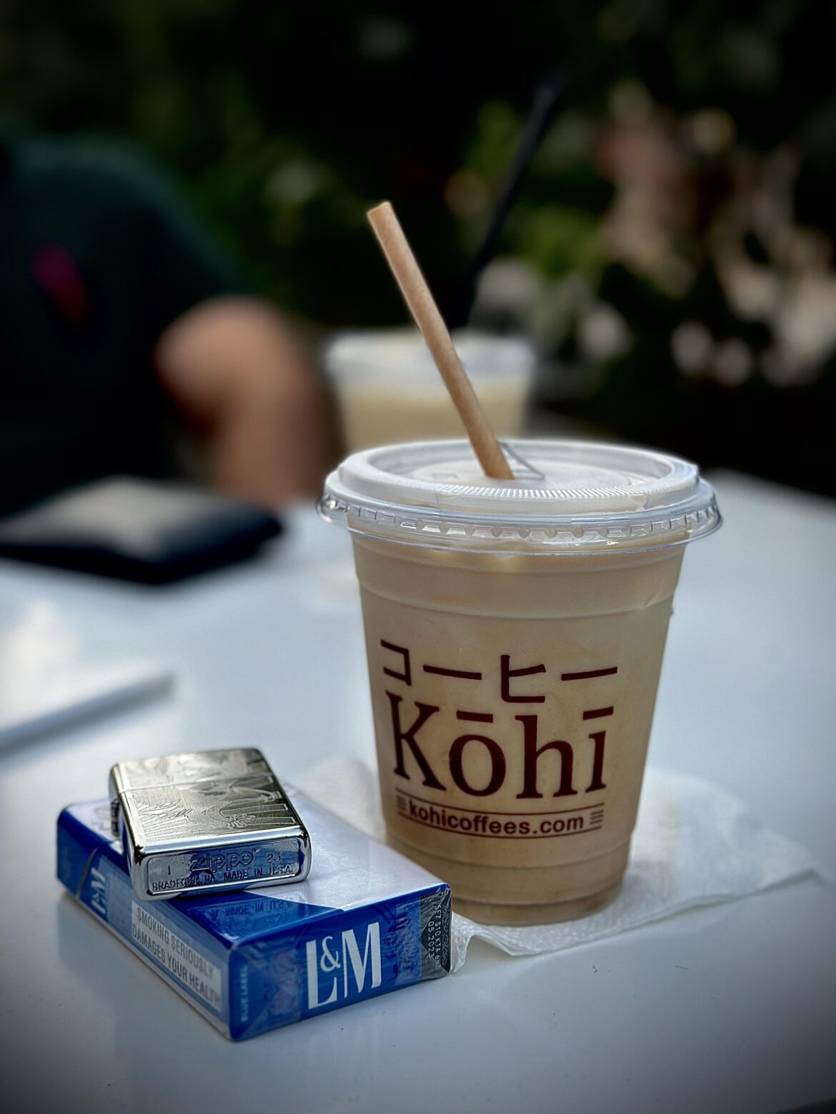 caffeine/nicotine fix