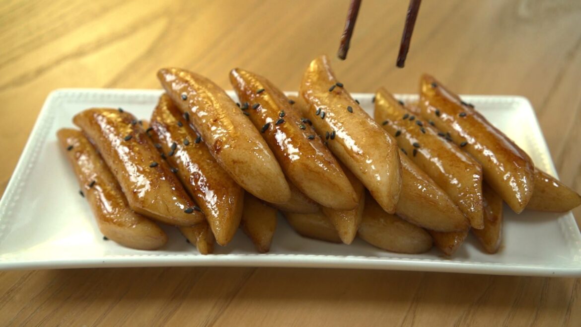 ricecake with soysauce