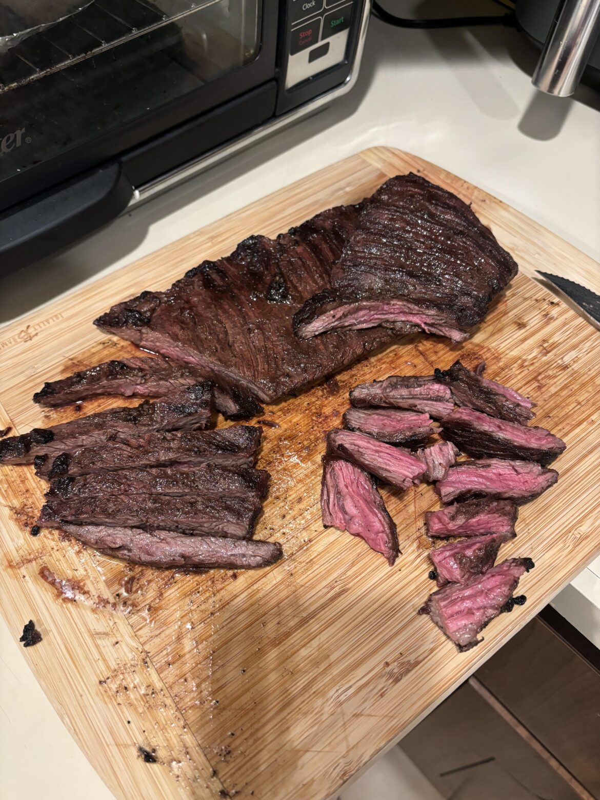 Skirt steak on the grill!