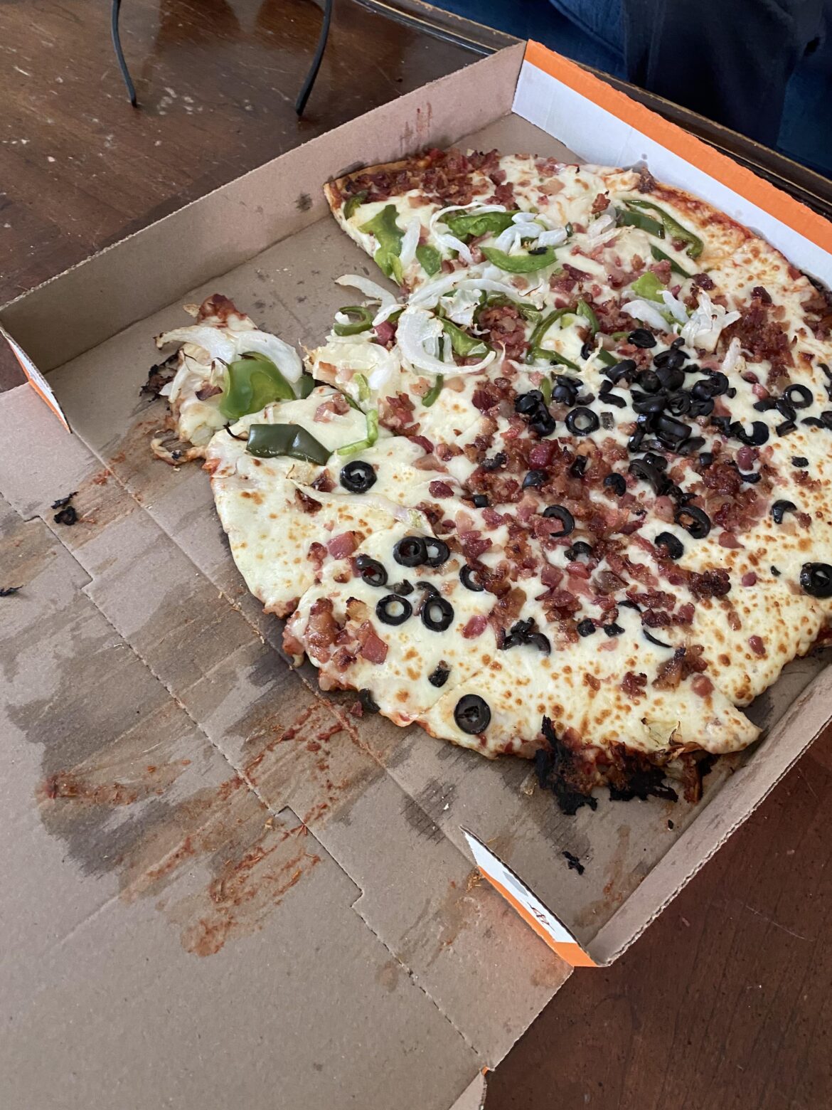 Little C’s shat out a pizza tonight