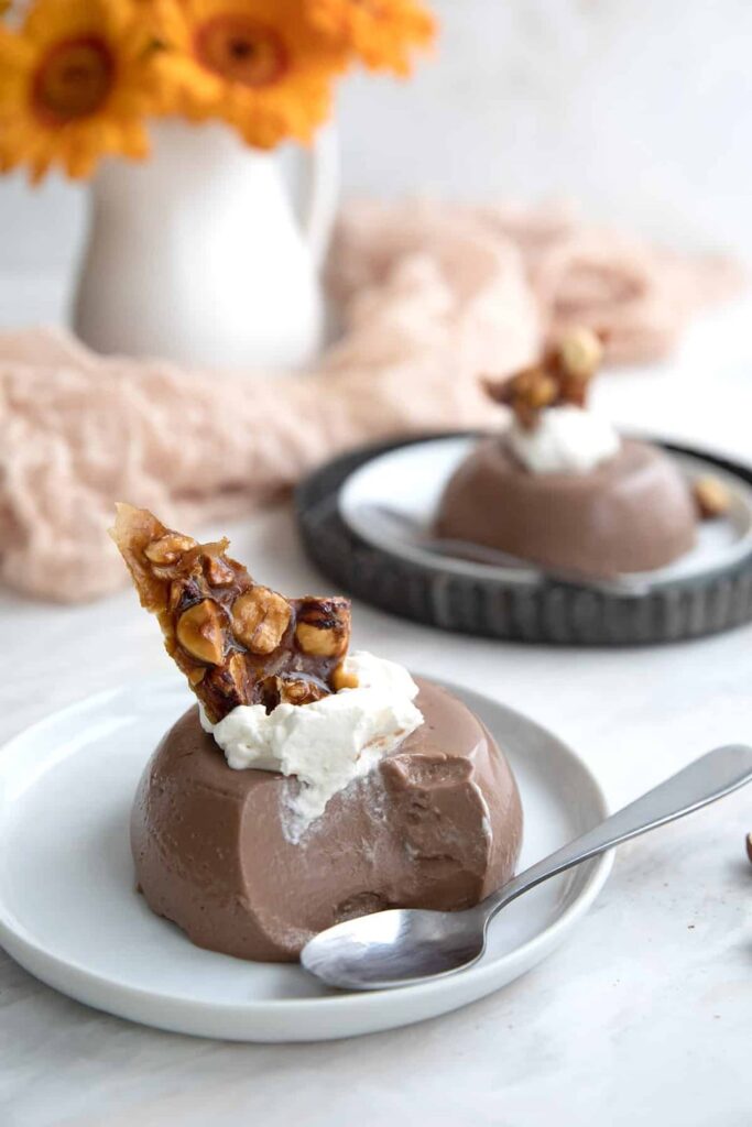 KETO CHOCOLATE PANNA COTTA