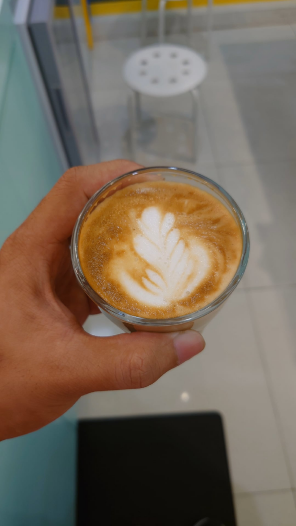 The evolution of my latte art! ☺️