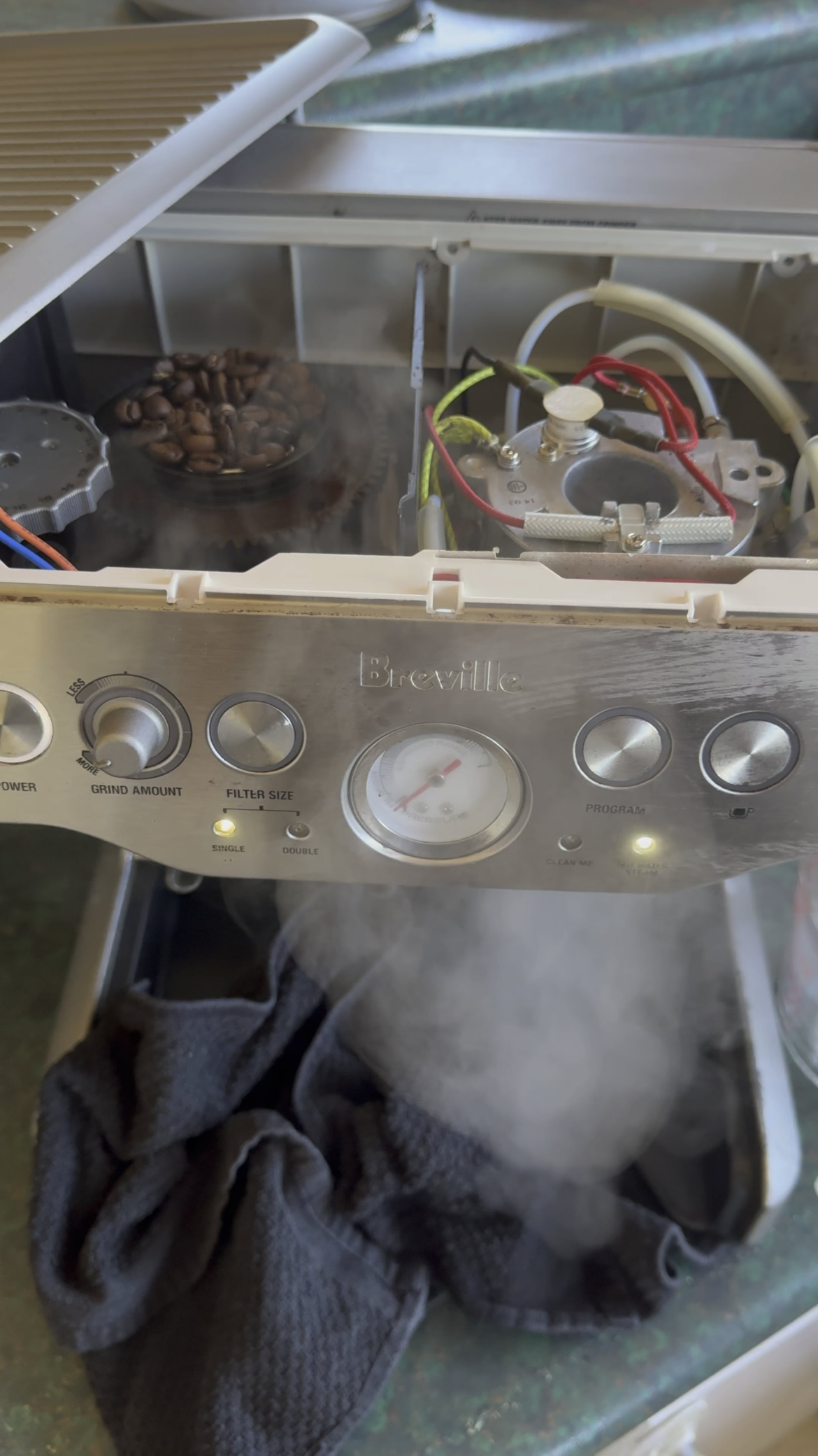 Breville - Steam Not Coming Out Of The Wand