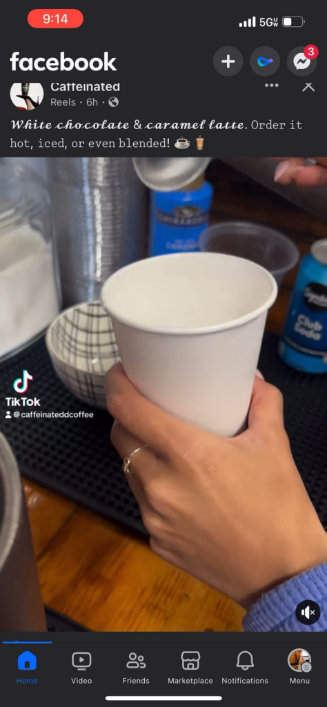 Umm thoughts? 😅 local shop in town and uh. They posted them making a latte 🥴🥴