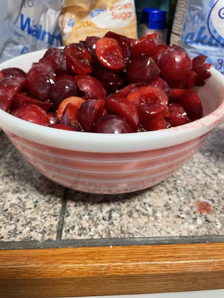 Looking for interesting recipes for plums, peaches, and blackberries