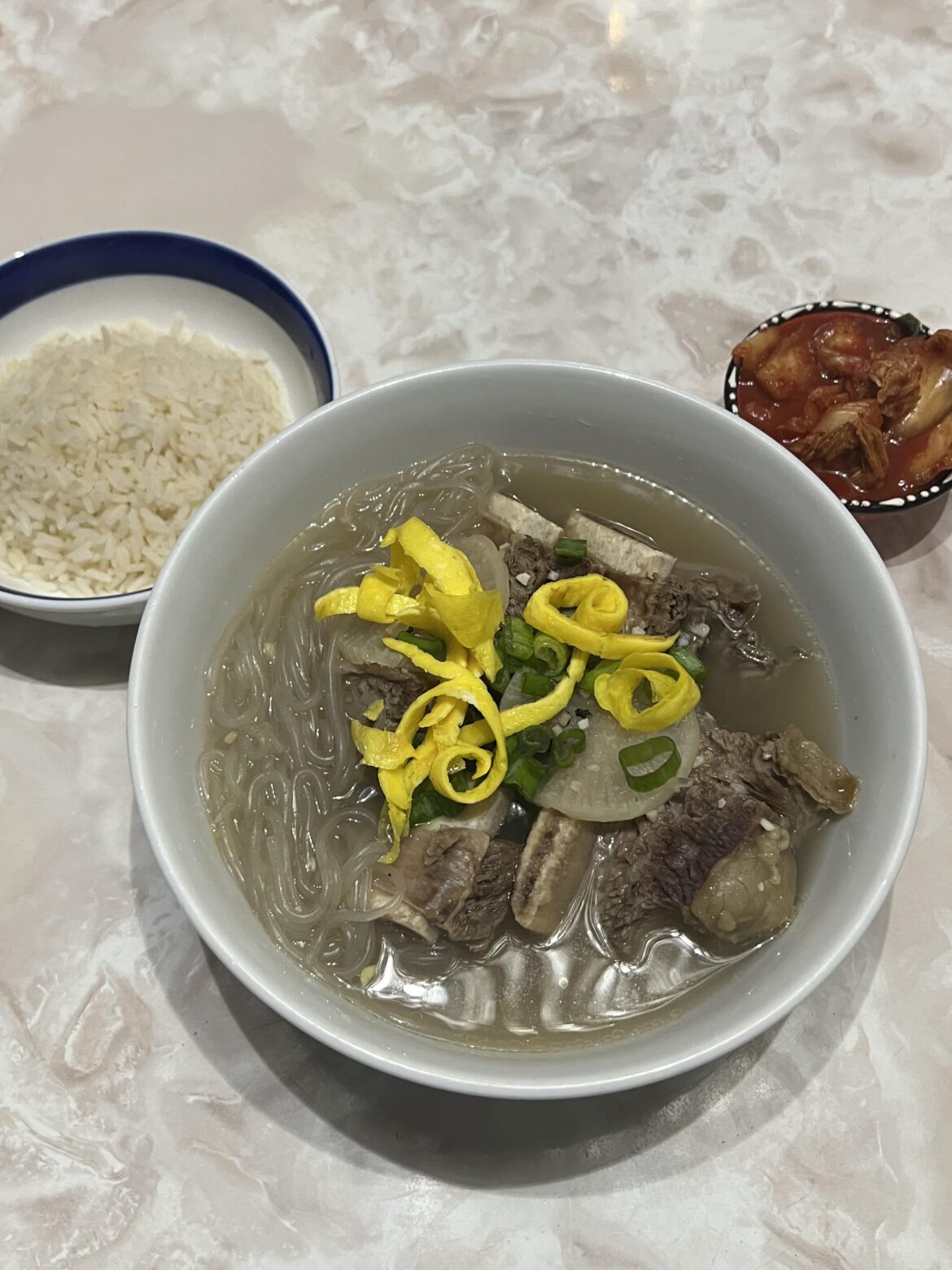 made some galbi-tang