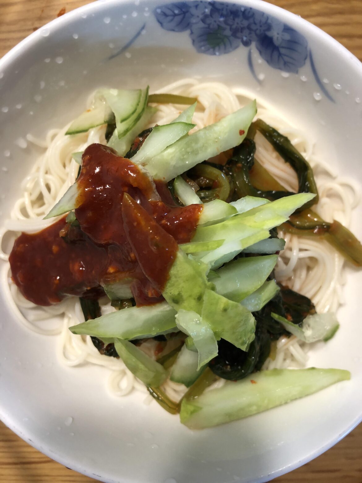 I made Guksu(국수)