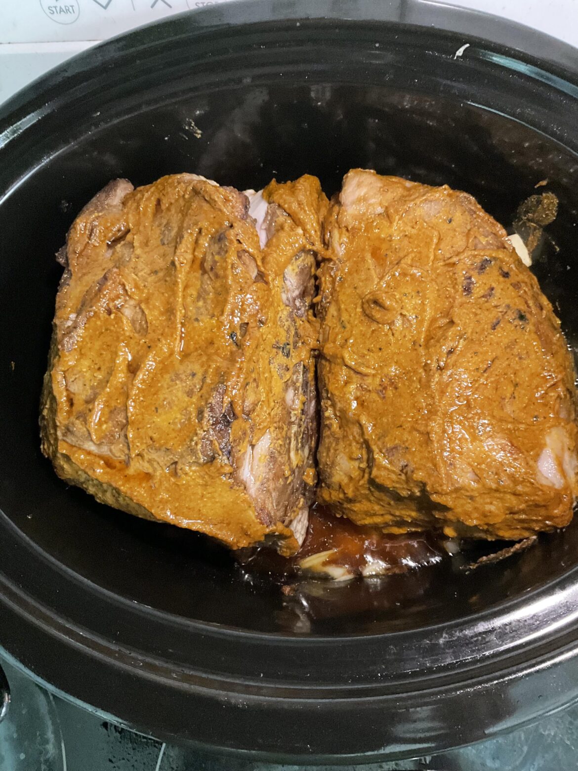 Pork Butt with Wet Rub