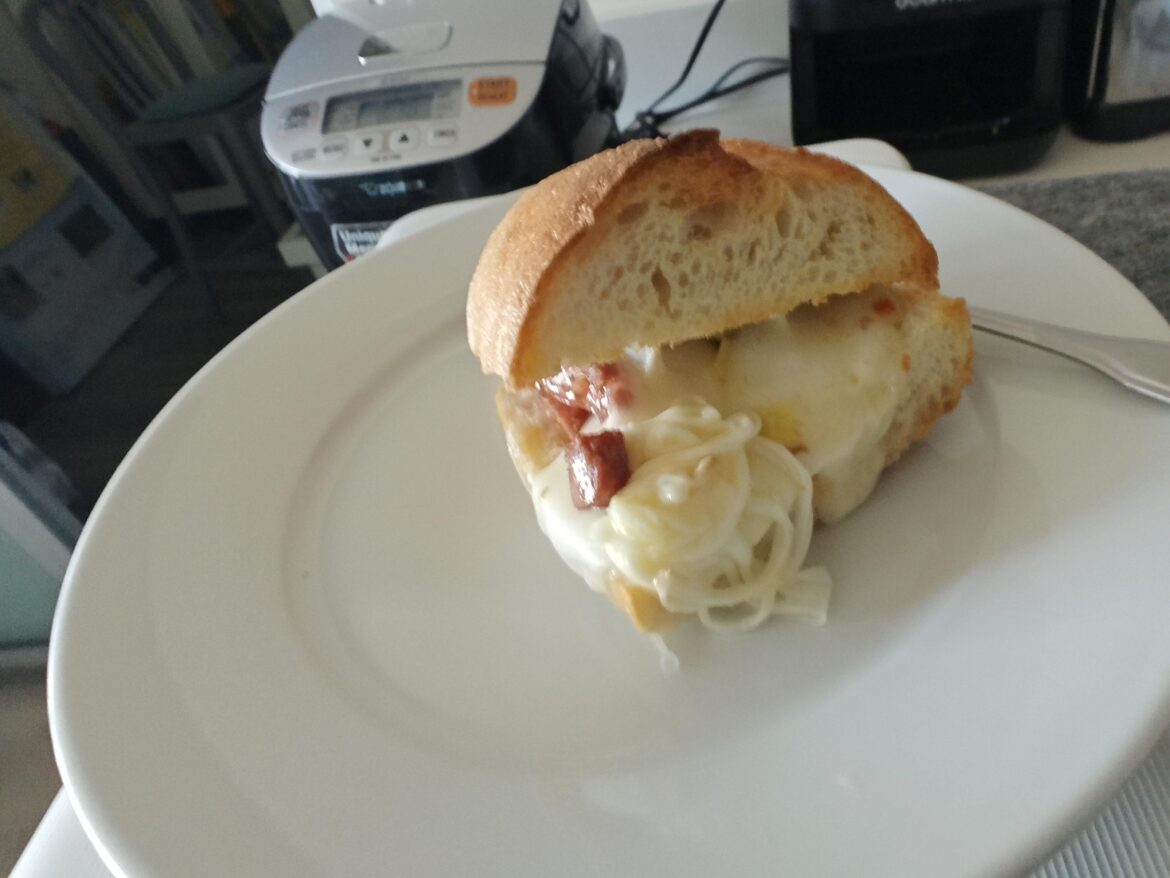 $2.67 American Freshly Baked Sourdough With Soppressata, Mozzarella, and Ginger $2.67 American Freshly Baked Sourdough With Soppressata, Mozzarella, and Ginger