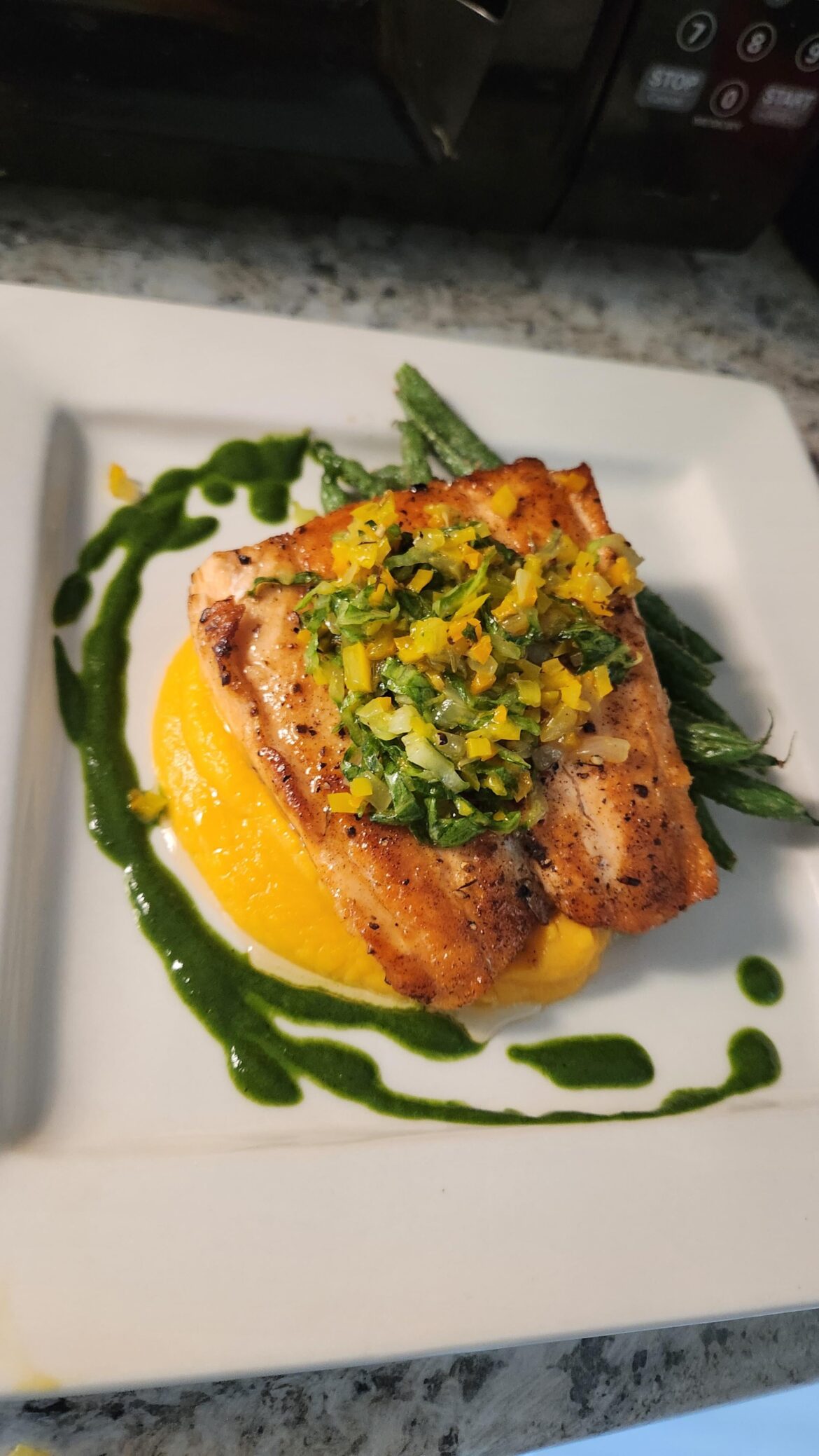 Salmon & Butternut Squash