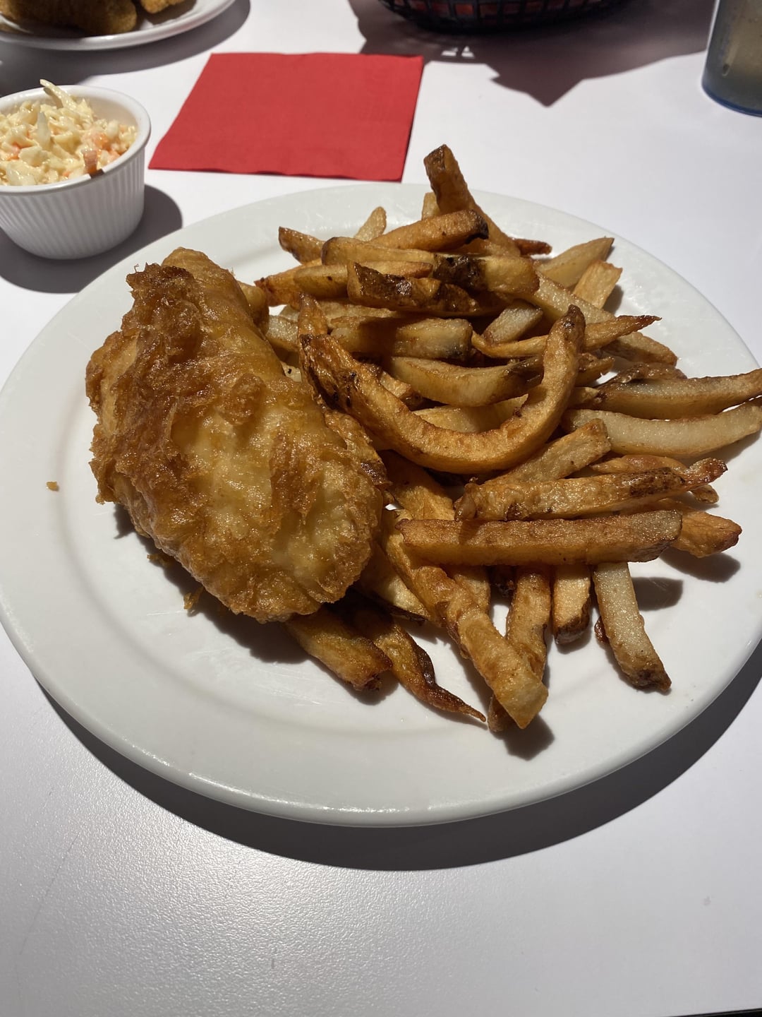 1 Piece Fish and Chips Dining and Cooking