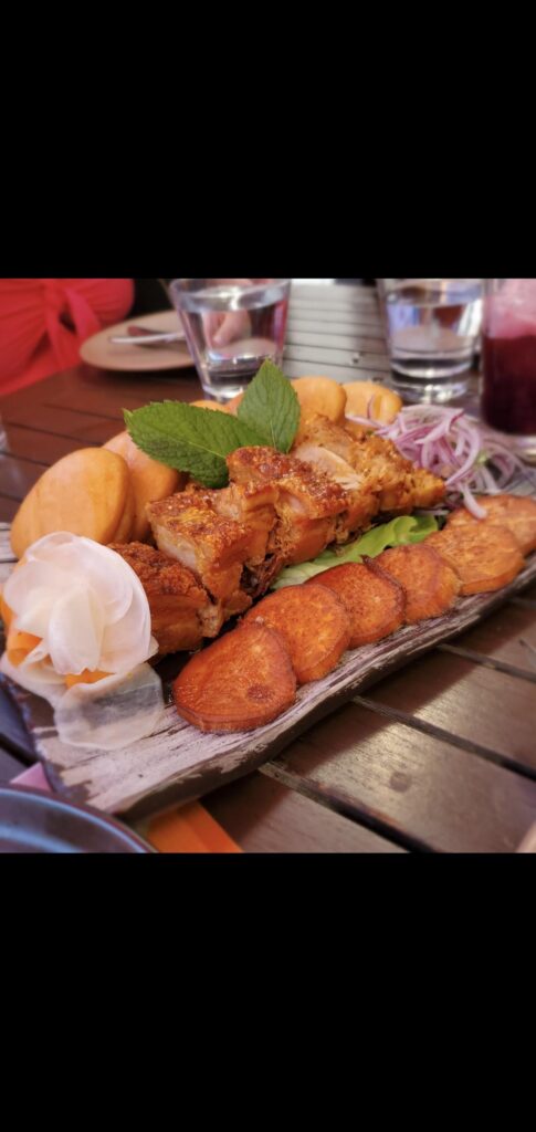 This Chicharrón platter from Tanta on Grand