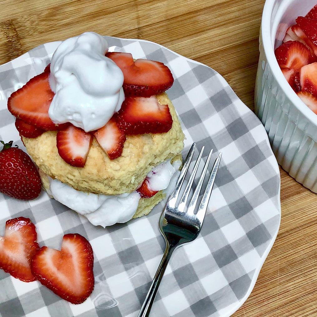 Vegan Strawberry Shortcake with Coconut Whipped Cream - Dining and Cooking
