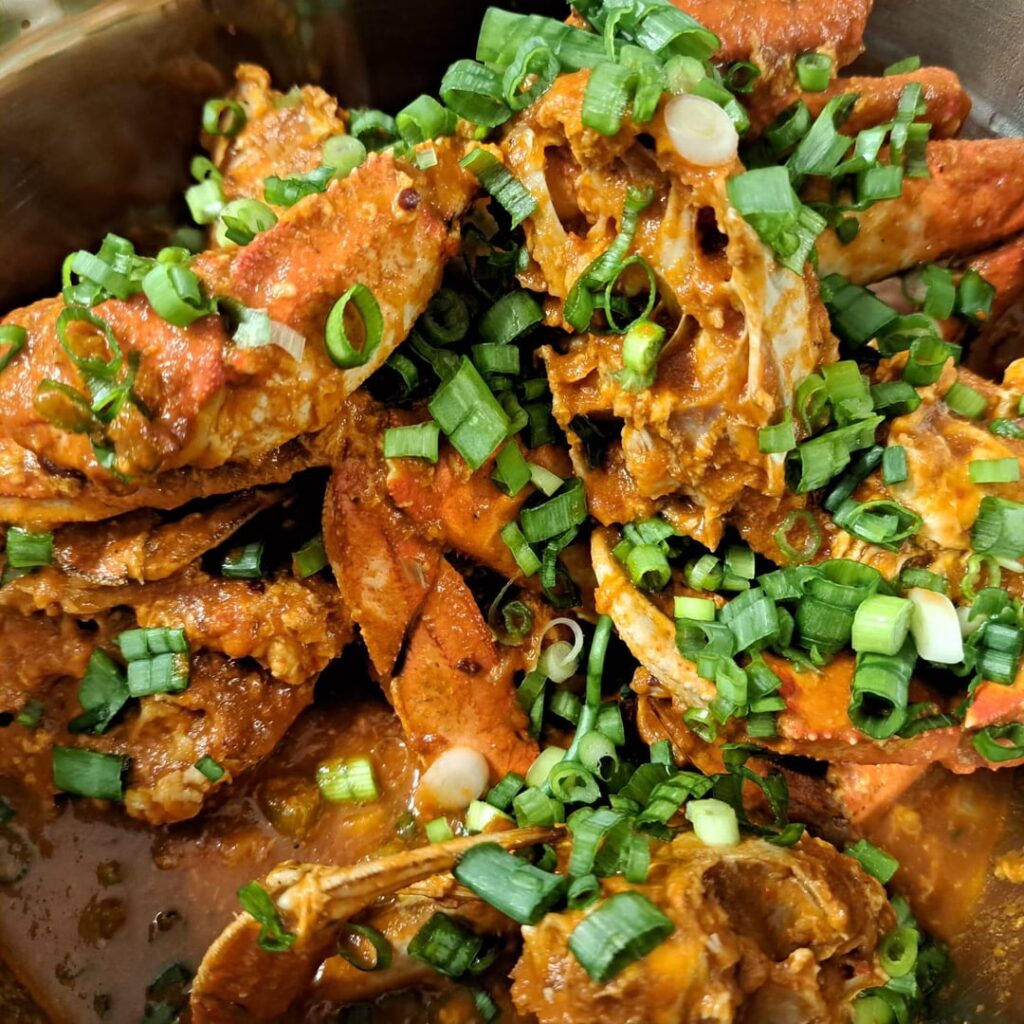 Caught some dungeness and decided to make Singaporean Chili Crab