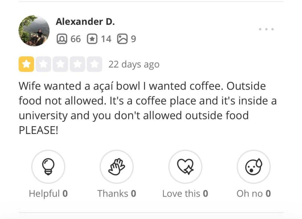 Anyone else have entitled customers wanting to treat their cafe as a public space?
